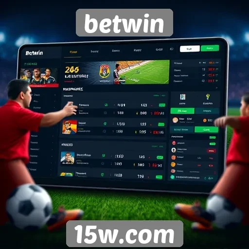 Interface do Betwin é intuitiva e amigável